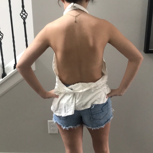 White halter top - Picture 2 of 3